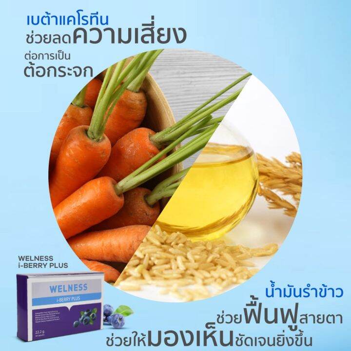 welness-i-berry-plus-ขนาด-30-แคปซูล-เวลเนส-ไอเบอร์รี่-พลัส-ผลิตภัณฑ์เสริมอาหาร-บำรุงร่างกาย-บำรุงดวงตา-บำรุงสายตา-ลดอาการเมื่อยล้าของดวงตา