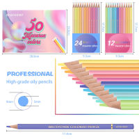 Colored Pencils - Premium Soft Core No Duplicates Color Pencils Set for Adult Children Coloring Books, Artist Drawing, Sketching