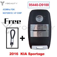 YOCASTY 95440-D9100 Keyless Art Car Key 433Mhz FSK NCF2951X HITAG 3 47ชิปสำหรับ2016 Kia Sportage