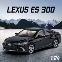 【RUM】1:24 LEXUS ES300รถโมเดลอัลลอยด์แสงและเสียงเอฟเฟกต์รถของเล่นสำหรับเด็กผู้ชายของเล่นเด็กของขวัญวันเกิดของเล่นเด็กรถของเล่นเด็กผู้ชาย