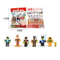 6Pcs ROBLOXs Action Figures อุปกรณ์เสริมของเล่นสำหรับชายโมเดลเคลื่อนไหว Figurines สำหรับตกแต่งคอลเลกชันของขวัญของขวัญวันเกิดสำหรับเด็ก