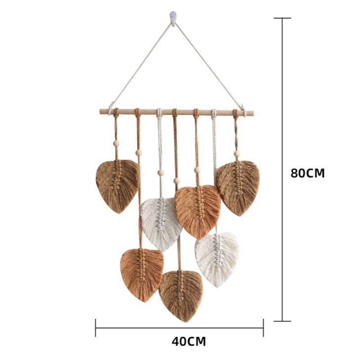 leaf-macrame-wall-hanging-boho-room-home-decor-woven-aesthetic-wall-tapestry-home-room-wedding-decoration