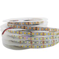 HF DC 12โวลต์5เมตร2835 SMD 120 Led/ เมตรแถบไฟ LED สีขาว/อบอุ่นสีขาว/สีฟ้า/น้ำแข็งสีฟ้า/สีเหลืองที่มีความยืดหยุ่นไฟเทปความสว่างสูง