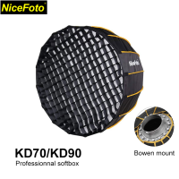 NiceFoto KD90/KD70 Professional Softbox  Mount Bowen ขนาด 90cm. และ 70cm.