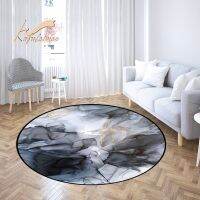 Abstract Round Vintage Carpets for Bed Room Living Room Flower Decoration Salon Morocco Persian Mats Rugs Ethnic Chair Cushion