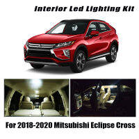 13x For Mitsubishi Eclipse Cross 2018-2019 2020 Canbus Vehicle LED interior Light License Plate Lamp Car Lighting Accessories