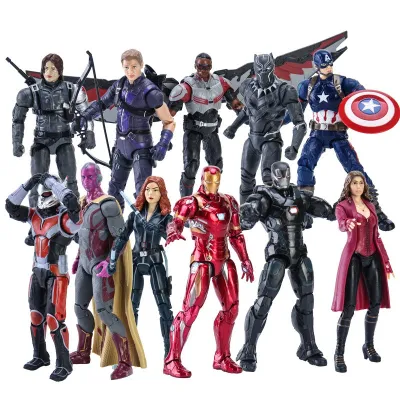 ฟิกเกอร์ Marvel Avengers Infinity Captain America 3 Civil War ของเล่นสําหรับเด็ก