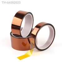 ℡▫ 1PC BGA Tape 33M Heat Resistant High Temperature High Insulation Electronic Industry Soldering Polyimide Tape 24 Size Gold