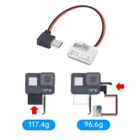 [2023ร้อน] Ifflight หัวสมดุลไปยัง Type-C สายชาร์จตัวเชื่อมต่อเพื่อส่งผ่านอะแดปเตอร์จ่ายไฟพลังงานสำหรับโดรน FPV GoPro Hero 6/7/8/9