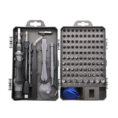115-In-1 Screwdriver Set Combined with Multi-Specification Computer Disassembly Maintenance Tools