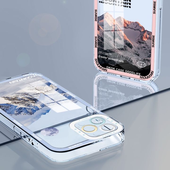 iphone-11-pro-max-se-2020-x-xs-xr-6-6s-7-8-plus-2022-compatible-เคสไอโฟน-สำหรับ-case-cartoon-snow-เคส-เคสโทรศัพท์-เคสมือถือ-full-cover