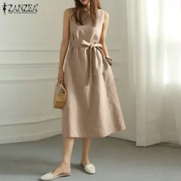 Korean cotton cheap dress