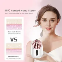 Hot Cold Facial Steamer Spray Face Moisturizer Vaporizer Mist Machine Pore Deep Clean Skin Care Spa Ozone Steaming Ionic Sparyer