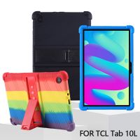 สำหรับ TCL แท็บ10L 8491X Tab10นิ่ม Casing Tablet FHD 4G 9060G ซิลิโคนป้องกันผิวนอก Tab10 HD เคสกันกระแทกกันกระแทกด้านหลัง