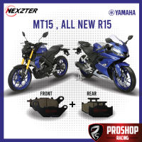 ผ้าเบรค Nexzter สำหรับ Allnew R15 MT15