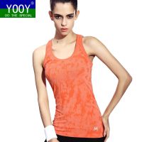 Women Yoga Shirts Clothing for Sport Fitness Sleeveless T Shirt Ladies Gym Running Womens Quick Dry Tees Female Yoga Tops Vest