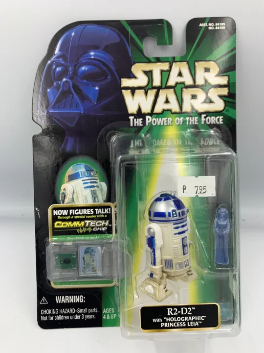 Hasbro Power of the Force R2-D2 w/ Holographic Princess Leia w ...