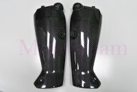 Real Carbon Fib For Yamaha YZF R1 YZF-R1 2009 2010 2011 2012 2013 2014 moto Inside Front Head Tube pipe Air duct Repair Part