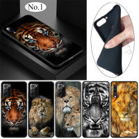 IIW5 Animal Tiger Lion อ่อนนุ่ม High Quality ซิลิโคน TPU Phone เคสโทรศัพท์ ปก หรับ Samsung Galaxy A02 A02S M02 A03 A32 A33 A42 A52 A53 A72 A73 A82 M20 M30 M30S M21 M31 M51 Quantum 2