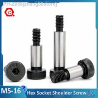 1pcs M5 M6 M8 M10 M12 M16 Dia 6-20mm Grade 12.9 Steel Hex Socket Cap Head Shoulder Roller Bearing Screw Bolt High Tensile