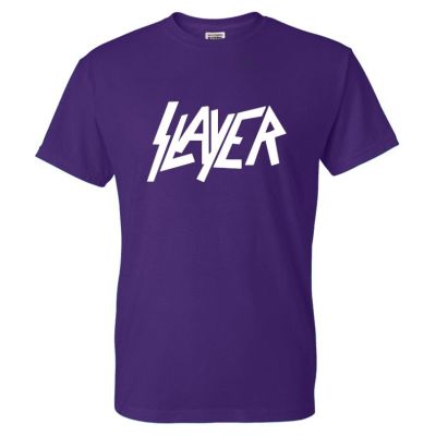 Slayer T-shirt Metal Band Style Streetwear Hip Hop Tshirt Party Tops Shirt Cotton Mens Top T-shirts Party Dominant XS-6XL