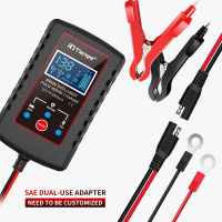 12V 6V Smart Car Motorcycle Battery Charger Car Charger Power Supply Digital LCD Display Automatic Repair Wet Dry Lead Acid