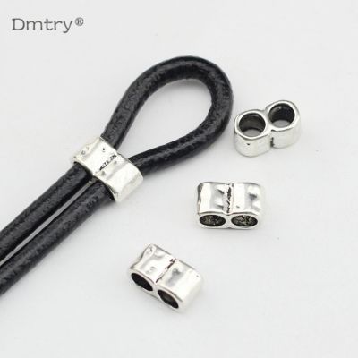 ❒ Dmtry 10pcs Diy Jewelry Findings Accessories Leather Bracelet Spacers Use With 5mm Leather Rope Handmade Findings BB0026