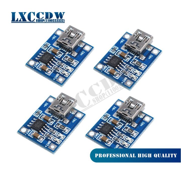 5pcs Lithium Battery Charger Module Board Mini 5v Usb 1a Li Ion Battery