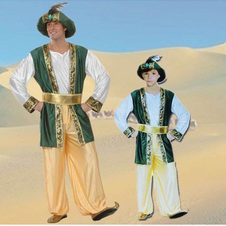 Halloween costumes Arabian adult men and women cos masquerade Middle