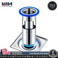 U-Type 304 Stainless Steel Floor Drain Core Deodorant Insect Proof Bathroom Deep Water Seal Toilet Sewer Sink Anti-Odor Cover Dishracks Sink accessori