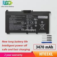 UGB New HT03XL HT03 Battery For HP L11119-855 L11421-1C1 L11421-2C2 L11 Pavilion 15-CW1000AU TPN-Q209 HSTNN-LB8M สต็อกสำเร็จรูป agapi