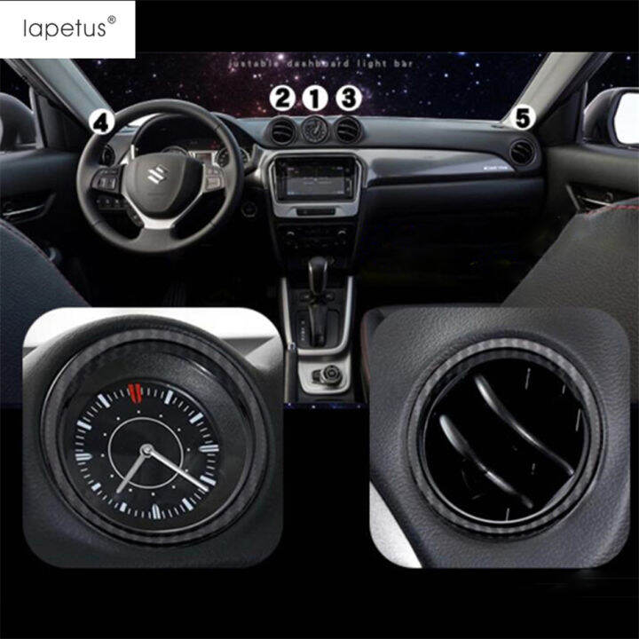 lapetus-accessories-for-suzuki-vitara-2015-air-conditioning-ac-outlet-vent-decoration-ring-molding-cover-kit-trim-5-piece