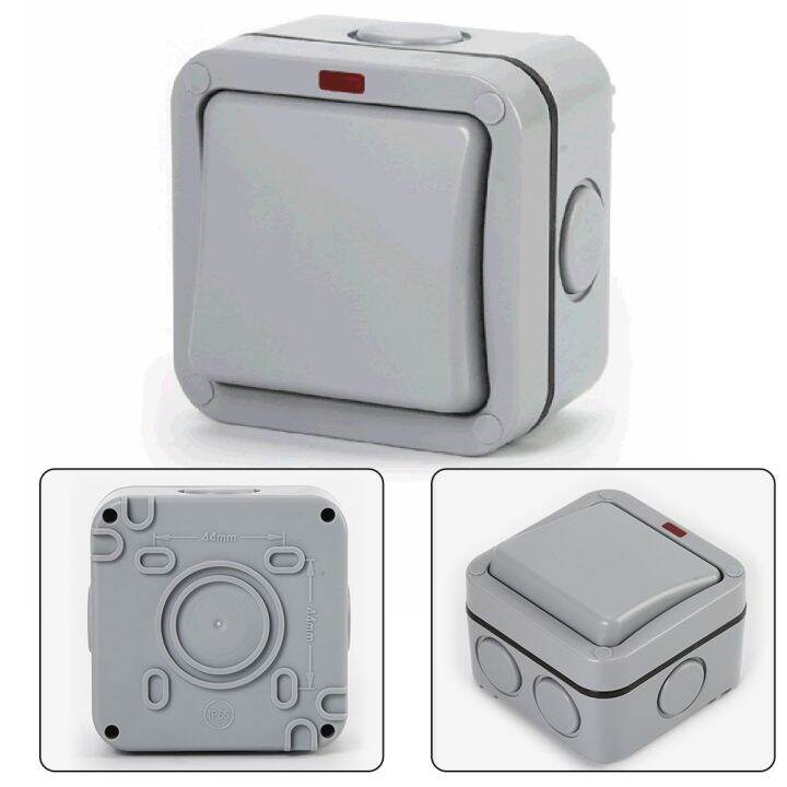 110*180*130mm Case Outdoor Switch High Insulation Split Aluminum Switch ...