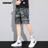 nd Camouflage Cargo Shorts Men Pants 2022 Summer New Casual Multi-Pocket Hip Pop Joggers Pants Men Big Size Loose Shorts Men