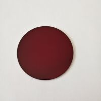 【Thriving】 yiyin2068 50*2.0mm 650nm IR Pass Dark Red Glass Optical Filter HB650