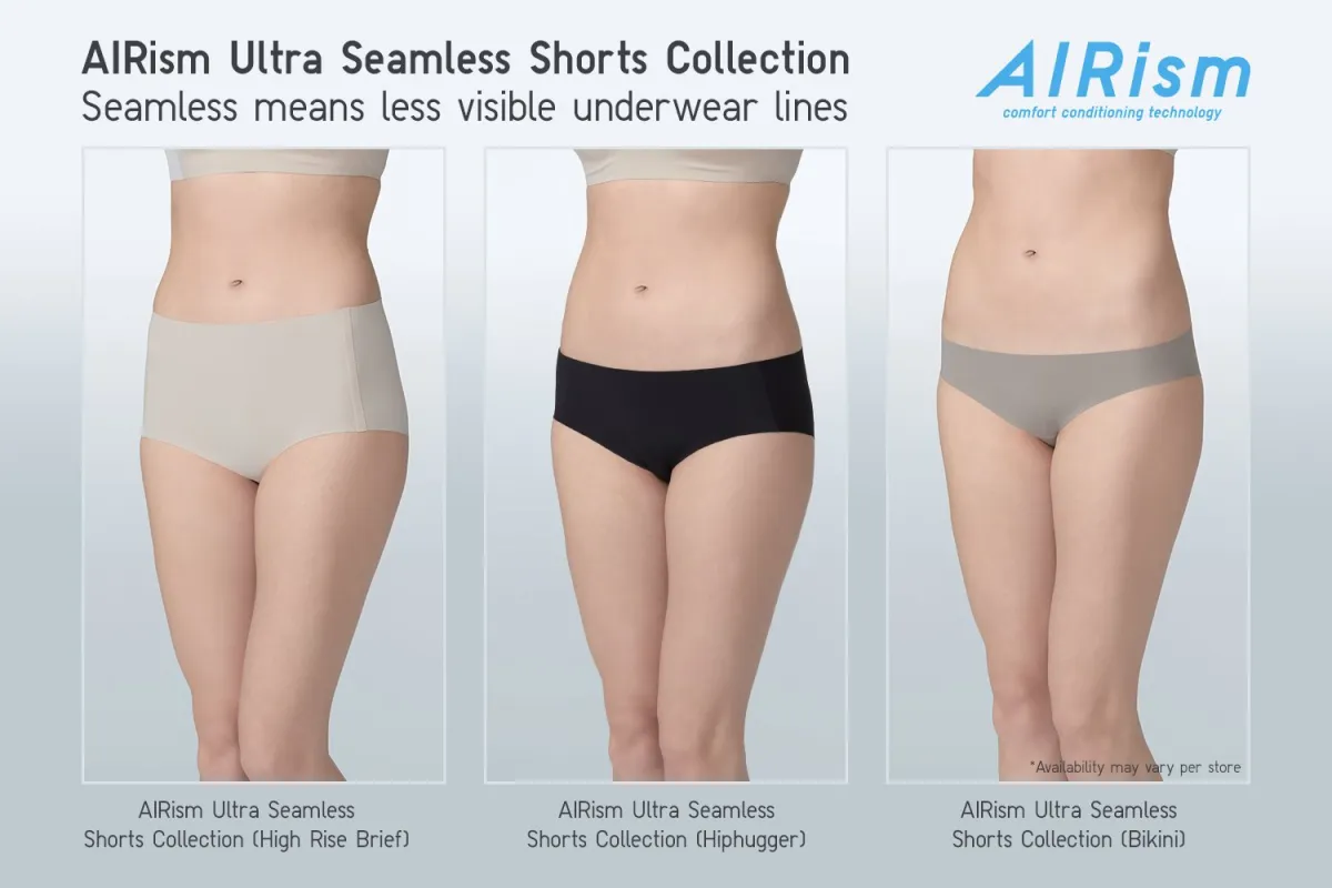 UNIQLO Philippines on Twitter Now youll never have to worry about  underwear lines seen through your outfit Try our Womens AIRism Ultra  Seamless Shorts and experience inner comfort for outer beauty Match