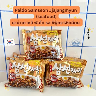 Noona Mart -มาม่าเกาหลี พัลโด ซัมชอน จาจังเมียน รสซีฟู๊ด -Paldo Samseon Jjajangmyun (seafood jajang) 120g