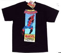 มหัศจรรย์การ์ตูน The Amazing Spider และชายบุรุษผู้ใหญ่กราฟิกเสื้อยืดขนาด M L NWT