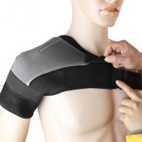 【CW】 1pc Left/Right Shoulder Protector Adjustable Dislocation Pain Injury Arthritis Support Protection