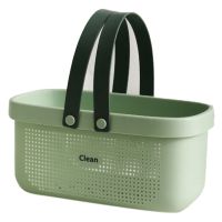 Bathroom Bathing Basket Portable Storage Basket Washing Soap Cosmetic Shower Storage Basket Sundries Storage Box