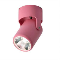 New 1PCS High quality dimmable Rotating LED Downlights Surface Mounted adjustment COB AC85-265V 360° Ceiling Lamp Spot lights