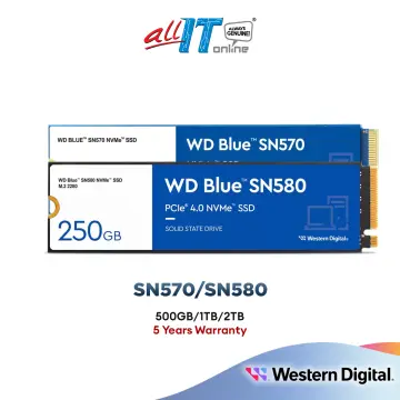 Disco Ssd Wd Blue 250gb M2 Nvme Sn570