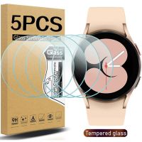 For Samsung Galaxy Watch 5 4 40/44MM Tempered Glass Screen Protector for Samsung Watch 4 Classic 42/46mm 3 41/45 Protective Film Cases Cases