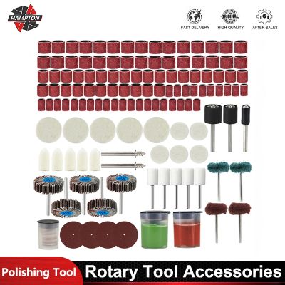 ✷◙ Polishing Tool Accessories Abrasive Tools For Sanding Polishing Grinding Wood Metal Engraving Tool For Dremel Rotary Tools