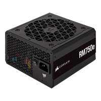 POWER SUPPLY (อุปกรณ์จ่ายไฟ) CORSAIR RM750E - 750W 80 PLUS GOLD (CP-9020262-NA) (BLACK) (ATX) ---