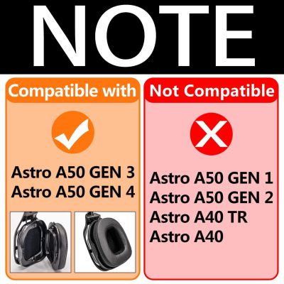 แถบคาดศีรษะที่ครอบหู A50 Swr-050ใช้ได้กับ Astro Logitech A50 A50 Gen 3 Gen 4หูฟังเกม I การเปลี่ยนฟองน้ำหูฟัง