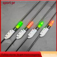 SPORT PR 3pcs ตกปลากลางคืนตกปลา แท่งไฟเบ็ดตกปลา กันน้ำกันน้ำได้ ถอดออกได้ โคมไฟเสาอิเล็กทรอนิกส์ 2023 ลอยแท็กเกิล อุปกรณ์กลางคืน LED อุปกรณ์ตกปลาสำหรับตกปลา