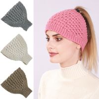 hot□☋❉  Warm Knitted Elastic Hair Bands Headwrap Accessories Turban