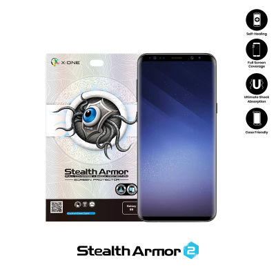 Samsung Galaxy S9 X-One Stealth Armor (2nd) Clear Front Full Coverage Screen Protector