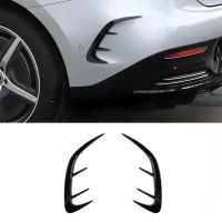 Rear Bumper Lip Splitter Spoiler Air Outlet Trim Cover for EQE EQE350 EQE500 2022 2023 Accessories